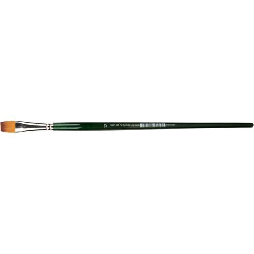 DAS S1068F Synthetic Flat Long Handle Brush #12