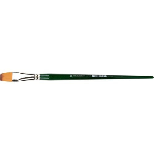 DAS S1068F Synthetic Flat Long Handle Brush #20