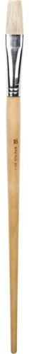 DAS S642 Squirrel White Hog Bristle Brush #18