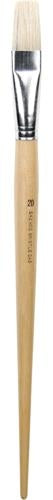 DAS S642 Squirrel White Hog Bristle Brush #20