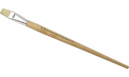 DAS S642 Squirrel White Hog Bristle Brush #24
