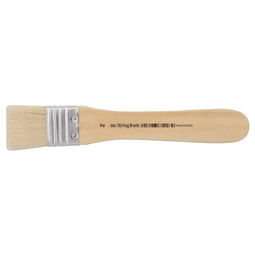 DAS 752 Squirrel White Hog Bristle Brush #2