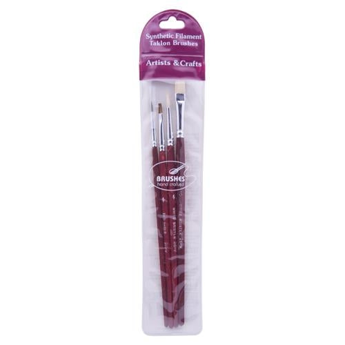 DAS 26-V Brush Set Assorted Pack of 4