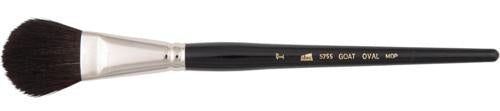 DAS S755 Black Goat Oval Mop Brush 1'