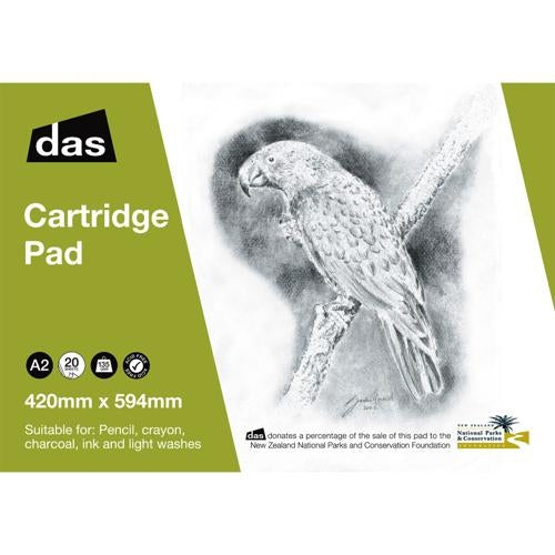 DAS Cartridge Pad (Kaka) A2 135gsm 20 Sheets