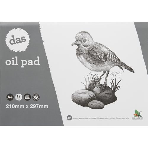 DAS Oil Pad (Kakaruai) A4 300gsm 12 Sheets