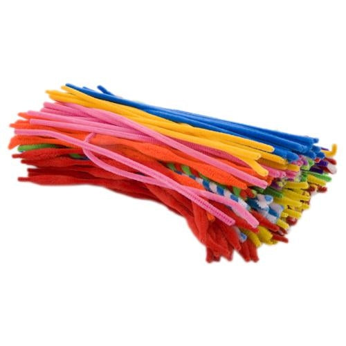 DAS Pipe Cleaners Assorted Shapes & Colours 30cm Pack of 200