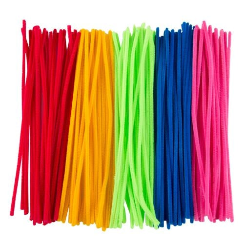 DAS Pipe Cleaners Assorted Colours 30cm Pack of 100
