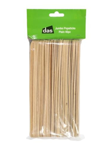 DAS Jumbo Popsticks Pack of 40