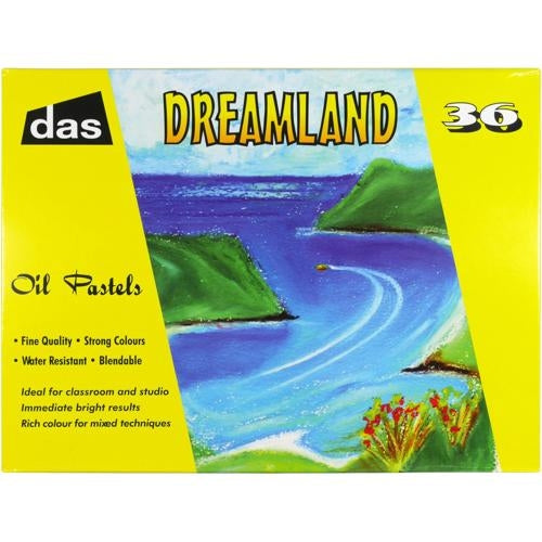 DAS Dreamland Oil Pastels Assorted Colours 36 Pack
