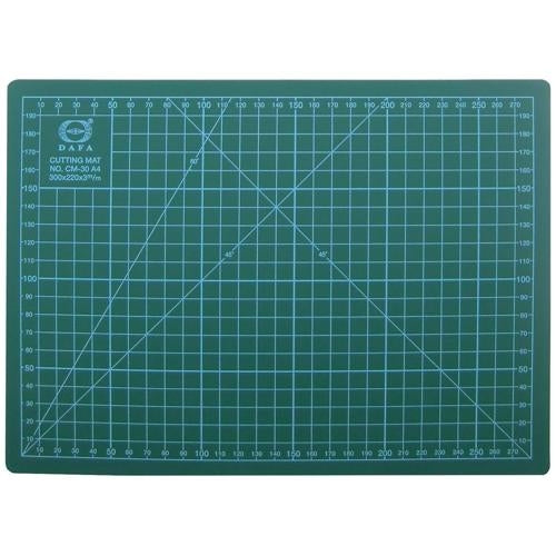 Dafa Green Cutting Mat 3mm 300x220mm