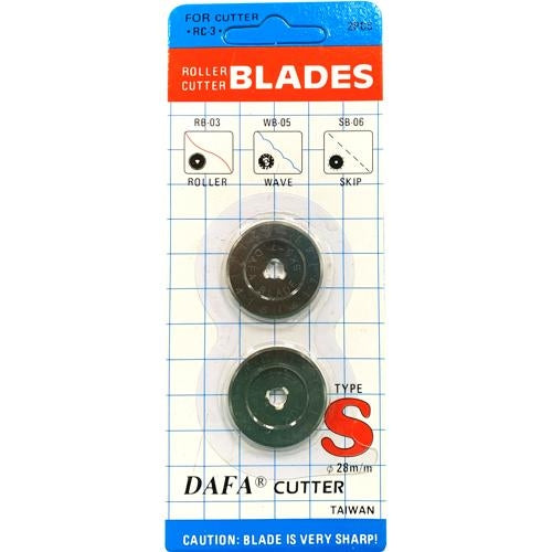 Dafa RB-03 Straight Blade 28mm 2 Piece for RC-03