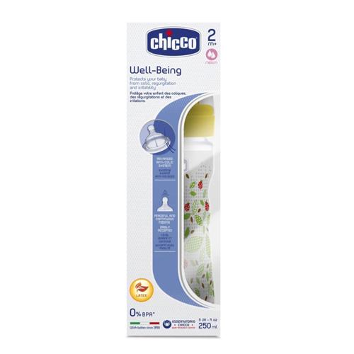 CHICCO BB/BC WELL-BEBING LATEX BOTTLE 2M+ 250ML UNISEX