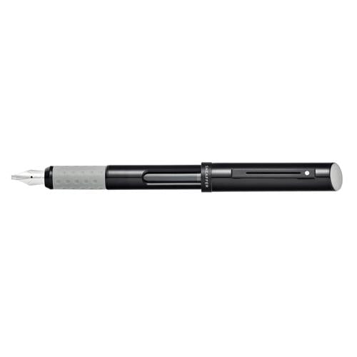 SHEAFFER CALLIGRAPHY BLACK WITH BLACK TRIM FINE FOUNTAIN PEN