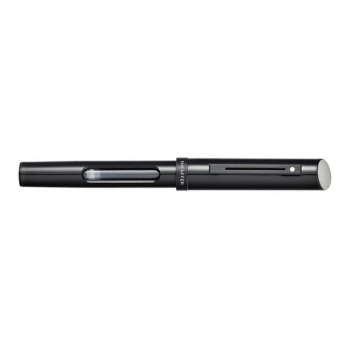SHEAFFER CALLIGRAPHY BLACK WITH BLACK TRIM MEDIUM FOUNTAIN PEN