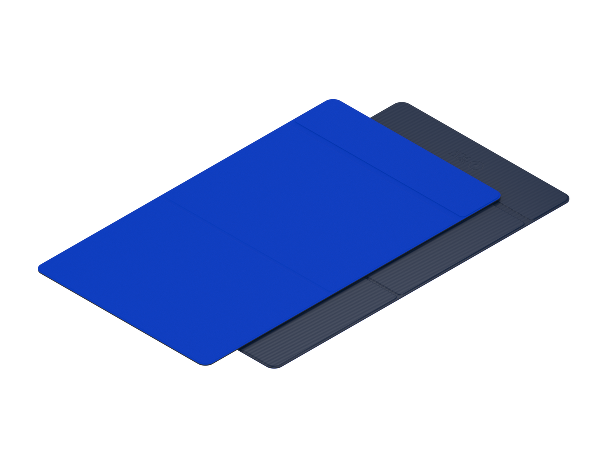 Heavy Play: ETB Playmat - Rogue Blue and Wizard Blue