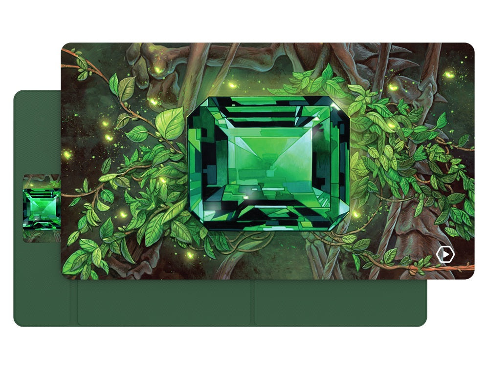 Heavy Play: ETB Playmat Art Masters: Chris Seaman - Emerald