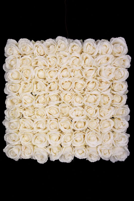 81 Rose Head Panel Ivory - Ivory