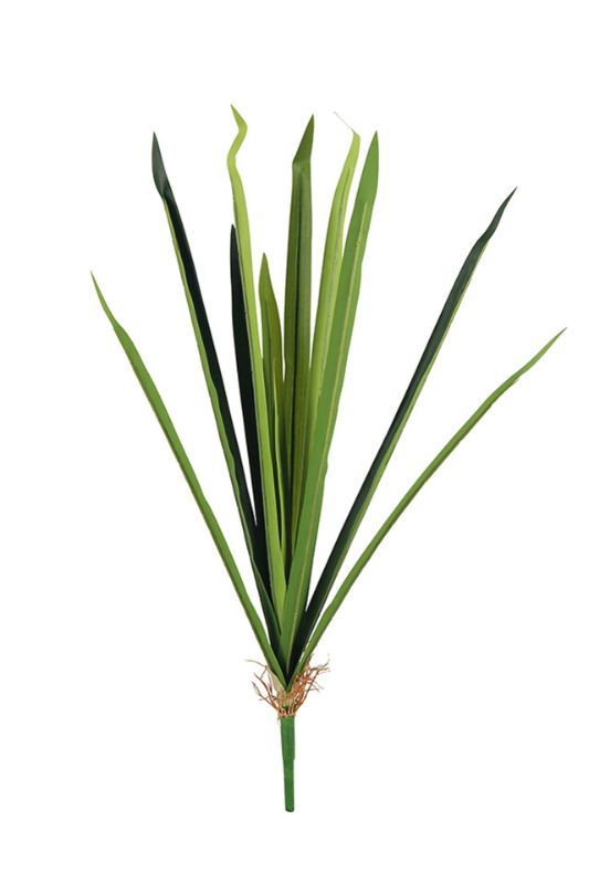 Artificial Agapanthus Leaf Spray (11 Leaves) - Mid Green - Set of 6