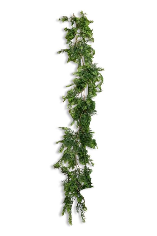 Artificial Cypress Pine Garland 2-Tone - Mid Green
