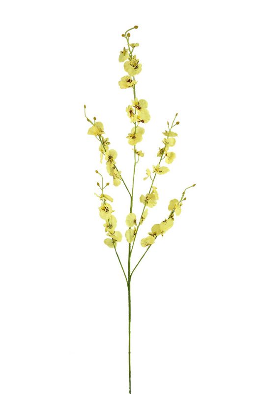 Artificial Dancing Orchid x 3 heads - Ivory - Set of 12