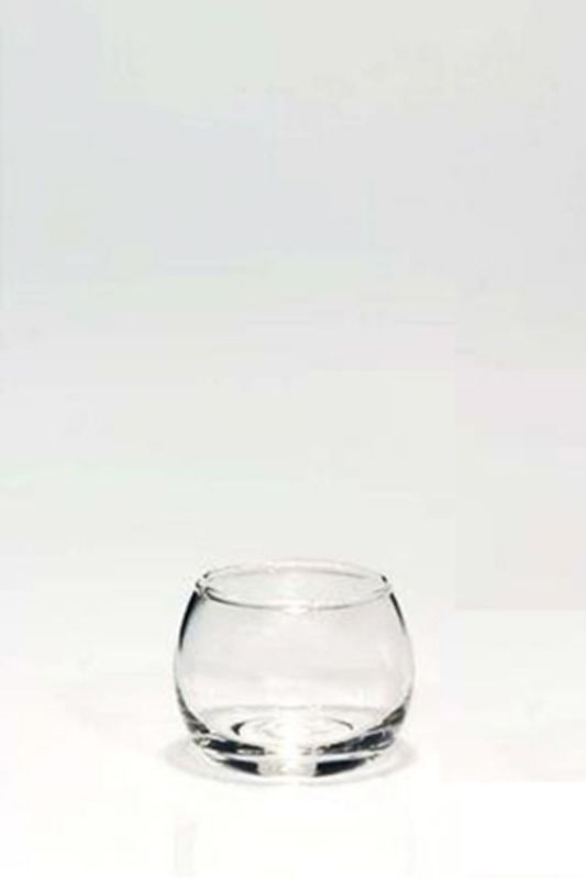 Glass - T-Light Sphere - Clear - Set of 19