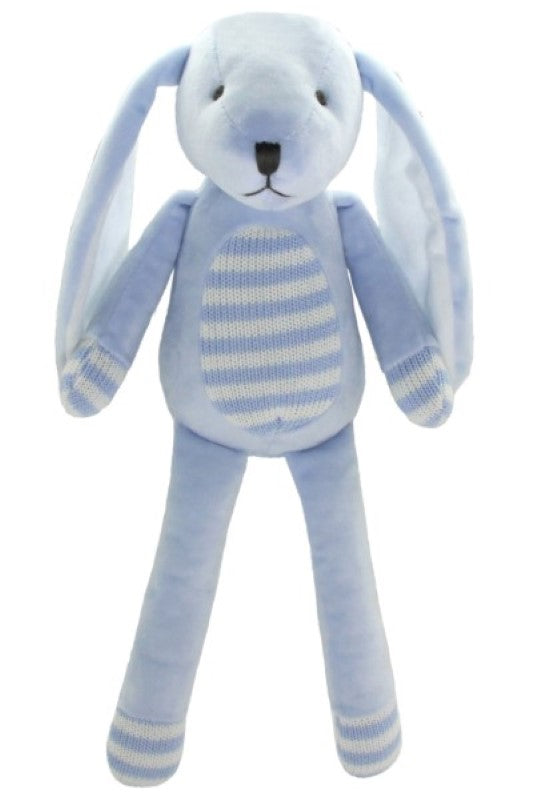 Plush / Soft Toy- Alfie Bunny Long Legged Blue Rabbit