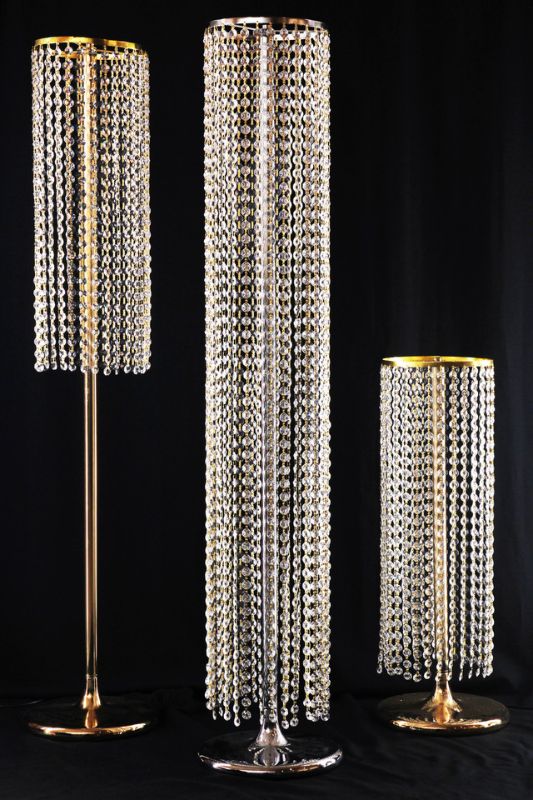 Deluxe Crystal Tower - Gold