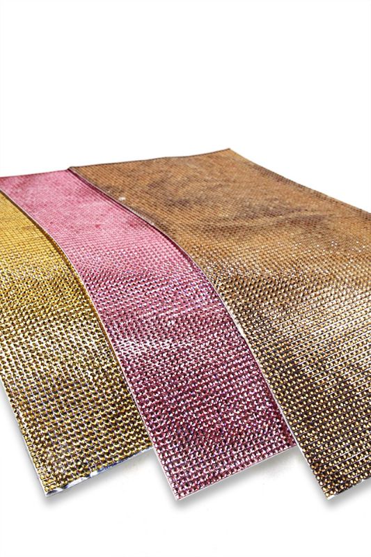 Resin Square Sparkle - Bronze
