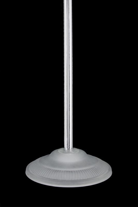 Frosted Candel'a Base - White - Set of 4