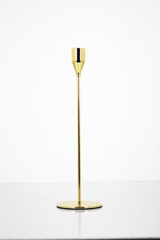 Medium Slender Candle Stick - Gold - Set of 5
