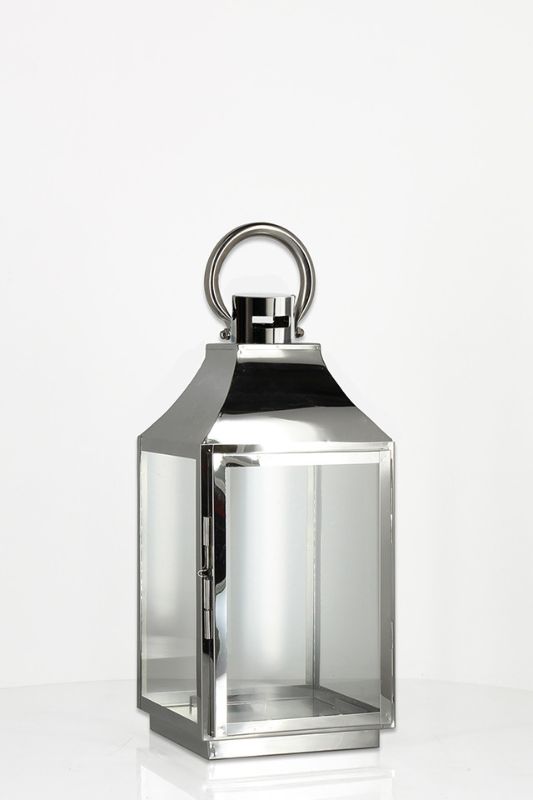 S/S Classic Lantern - Silver - Set of 4