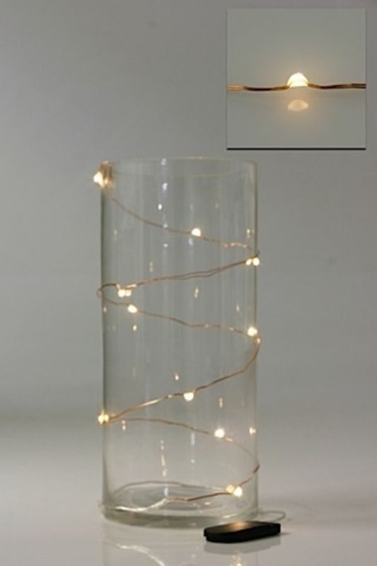 10 x Seed LED (Warm White) - White - Set of 6