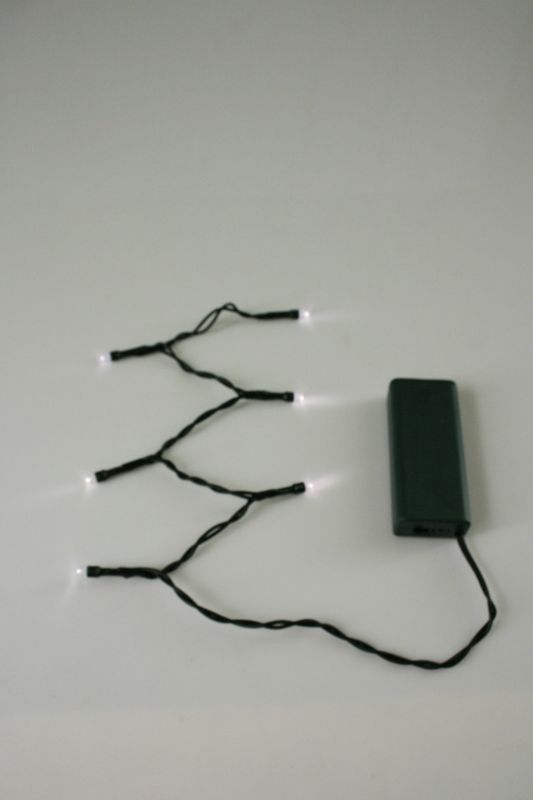 5mm x 6 LED String (Warm White) - White - Set of 20