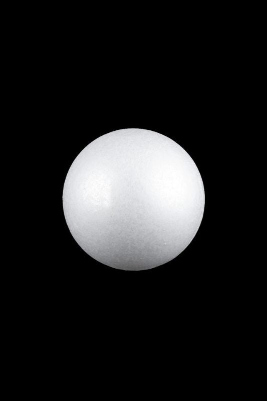 Polystyrene Foam Ball - White - Set of 10