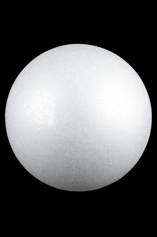 Polystyrene Foam Ball - White - Set of 2
