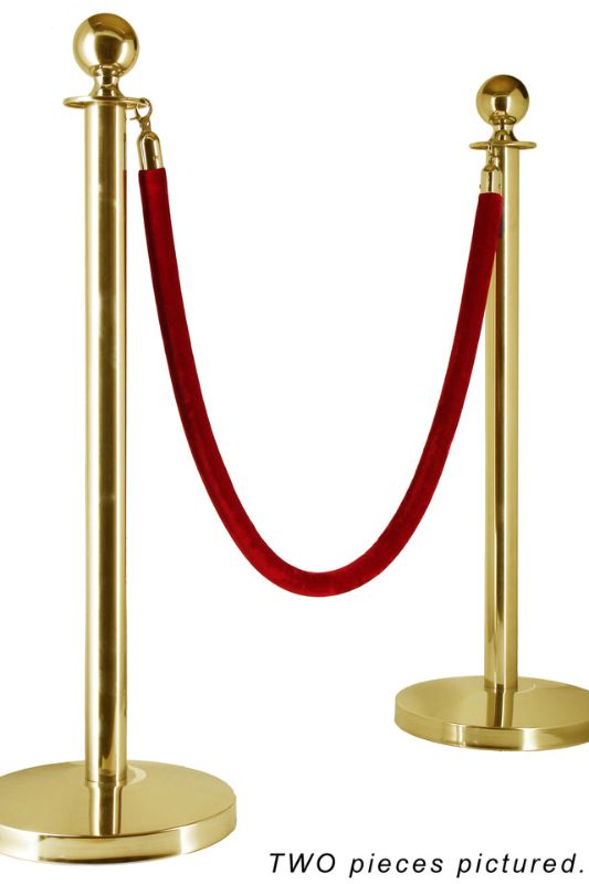 Polished Stainless Steel Bollard (Gold) - Gold