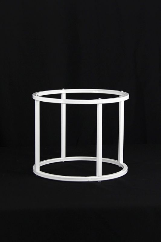 Table Stand for Flower / Plate - White - Set of 10