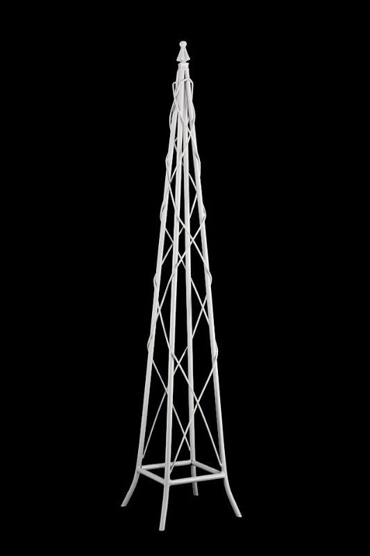 Eiffel Tower Table Centre - White - Set of 2