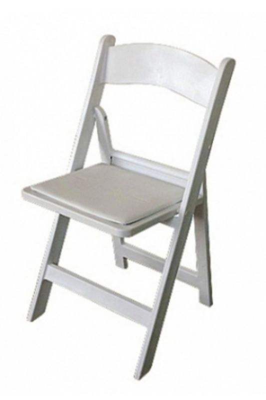Americana Resin Folding Chair - White - Set of 4