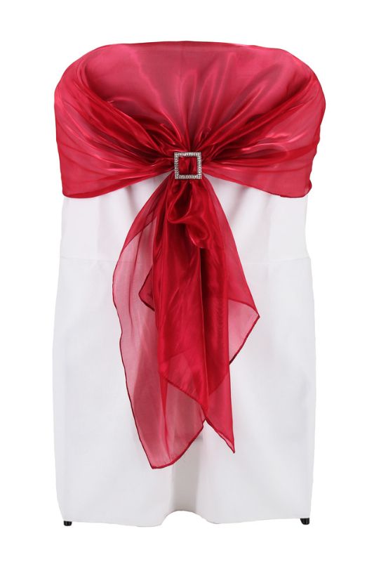 Deluxe Shoulder Sash (With Velcro Strap) - Silver - Set of 10