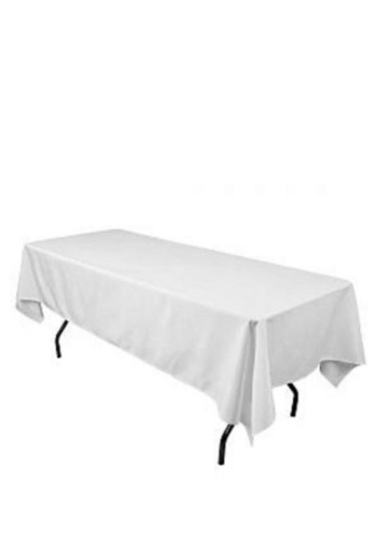 Decortaive Wrap - Polyester Trestle Cover - White - Set of 5