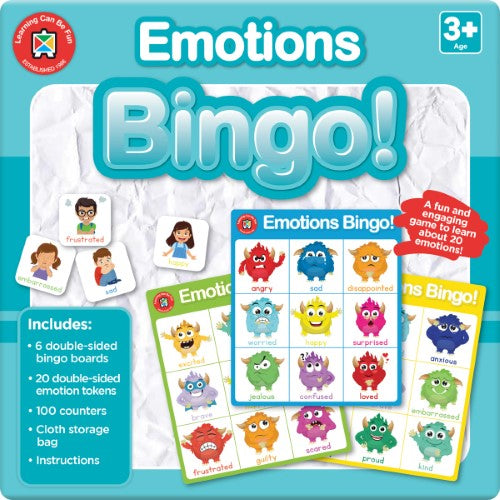 LCBF Emotions Bingo