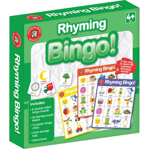 LCBF Rhyming Words Bingo