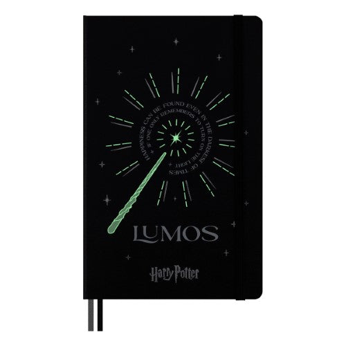 Moleskine LE Harry Potter Notebook Large Ruled Lumos