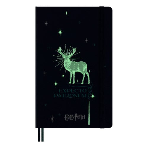 Moleskine LE Harry Potter Notebook Large Ruled Patronum