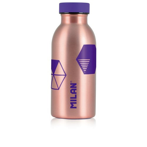 Milan Stainless Steel Isothermal Bottle 350ml Copper Series Lilac