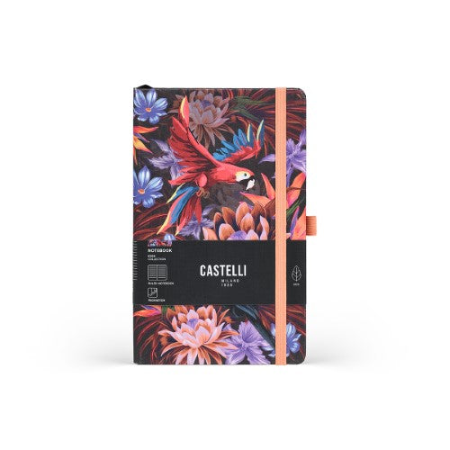 Castelli Notebook Eden Pkt Ruled Wild Garden