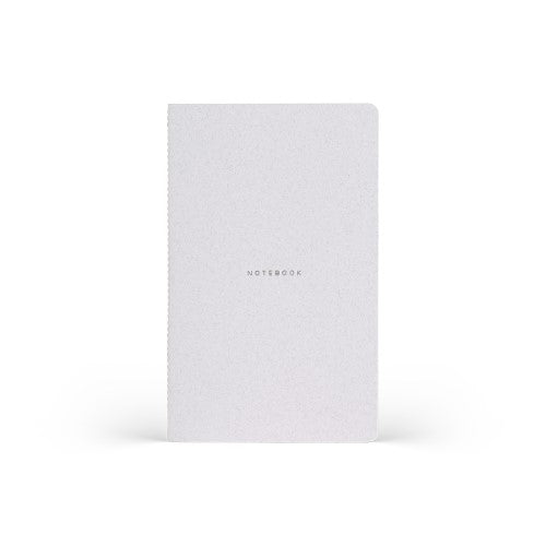 Castelli Quaderno Stitched Wool&Cotton Mid Ruled White