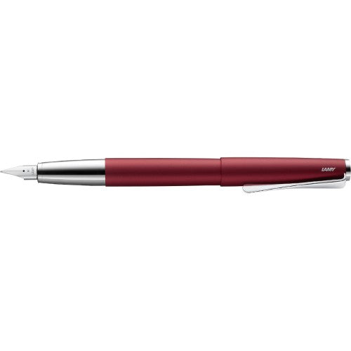 Lamy Studio Fountain Pen Matt RoyalRed with Medium Nib (067)